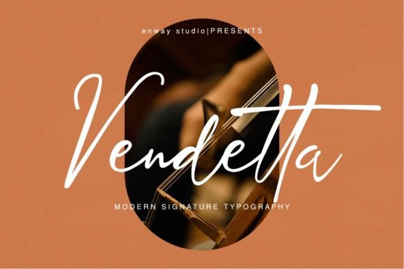 Vendetta Signature Font