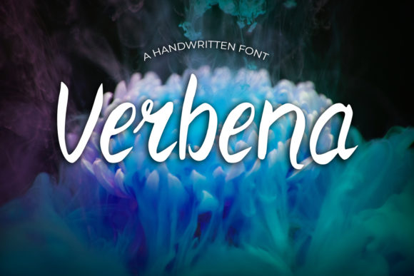 Verbena Font Poster 1