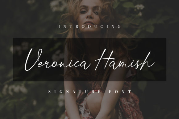 Veronica Hamish Font Poster 1