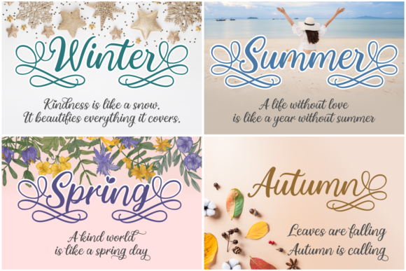Villie Font Poster 3
