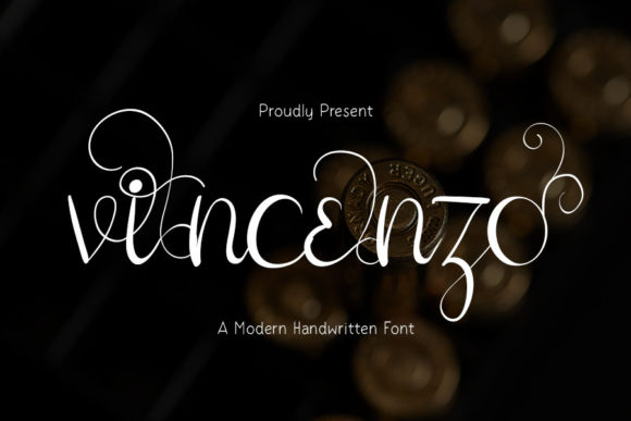 Vincenzo Font Poster 1