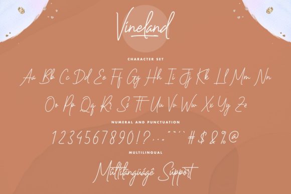 Vineland Font Poster 5