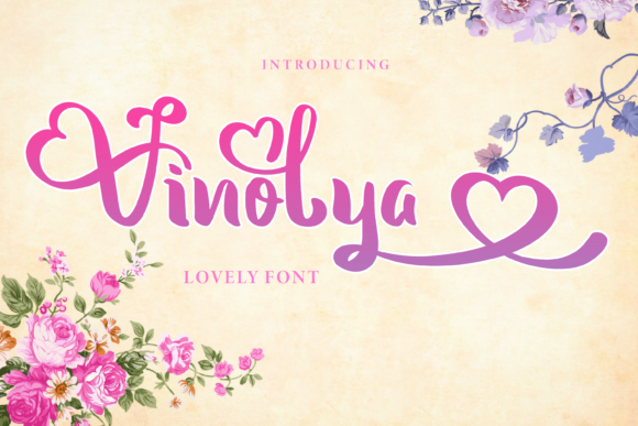 Vinolya Font Poster 1