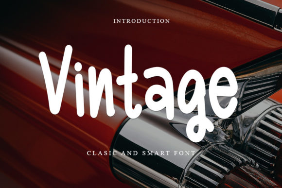 Vintage Font