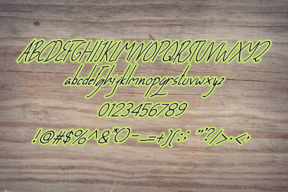 Vintage Font Poster 4