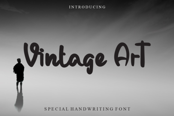 Vintage Art Font Poster 1