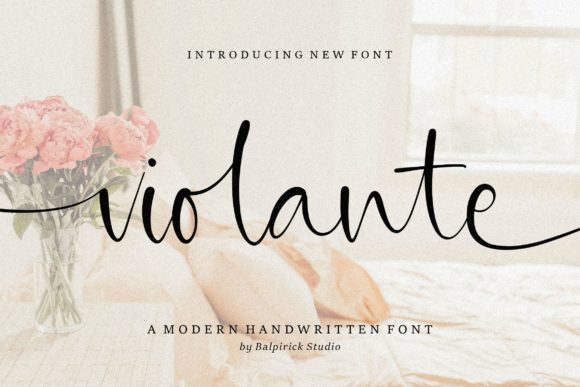 Violante Font Poster 1