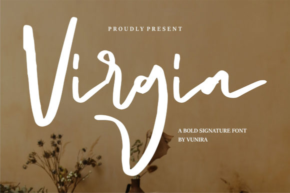 Virgia Font Poster 1