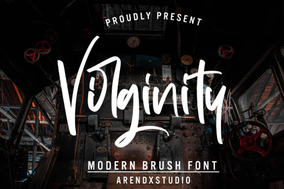 Virginity Font Poster 1