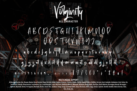 Virginity Font Poster 7