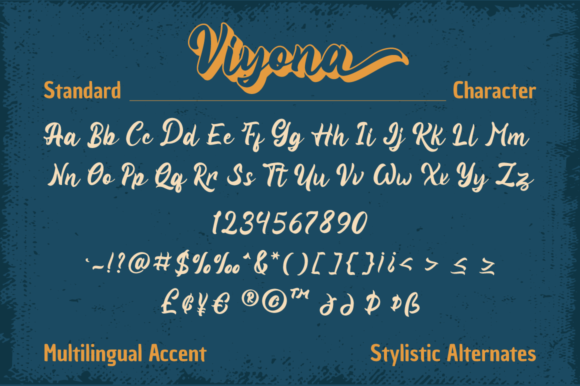 Viyona Font Poster 6