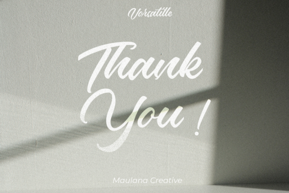 Vorsatille Font Poster 2