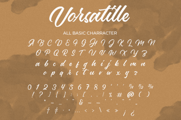 Vorsatille Font Poster 3
