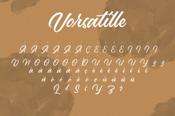Vorsatille Font Poster 7