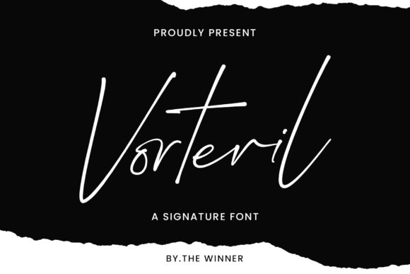 Vorteril Font Poster 1