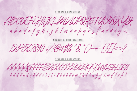 Vorticella Font Poster 7