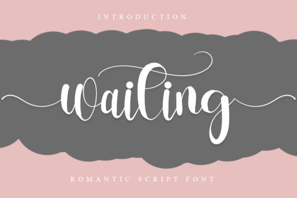 Waiting Font