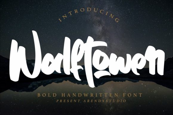 Walftower Font Poster 1