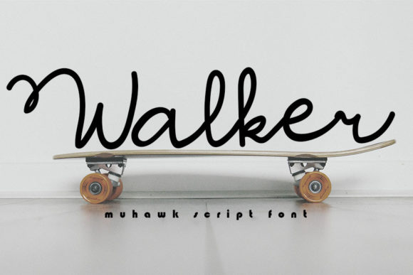 Walker Font Poster 1