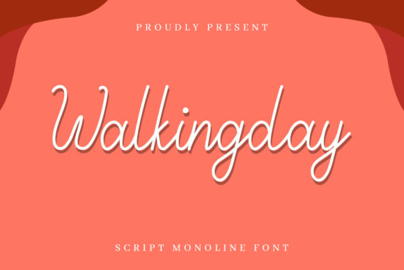 Walkingday Font Poster 1