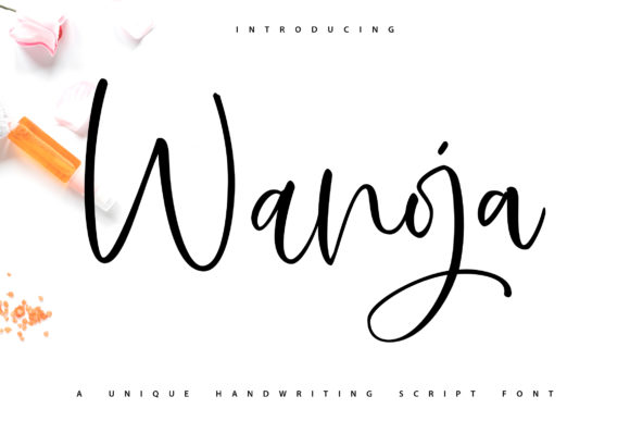 Wanoja Font Poster 1