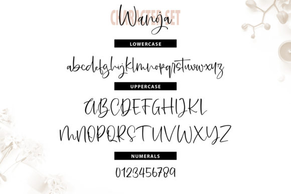 Wanoja Font Poster 5