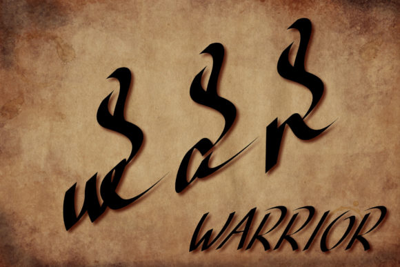 War Warrior Font