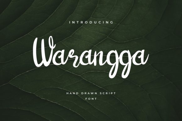 Warangga Font Poster 1