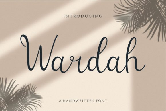 Wardah Font Poster 1