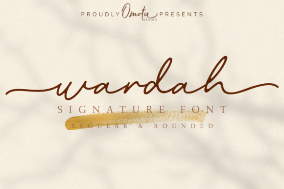 Wardah Font Poster 1