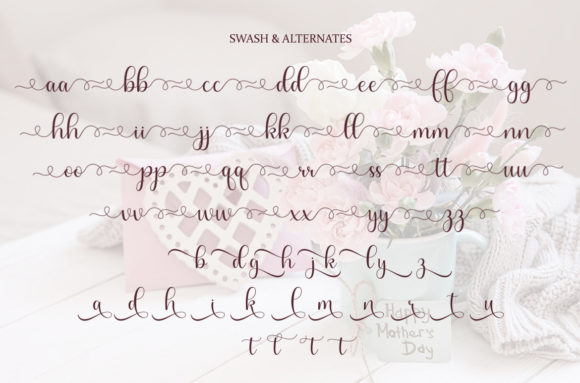Wardani Script Font Poster 9