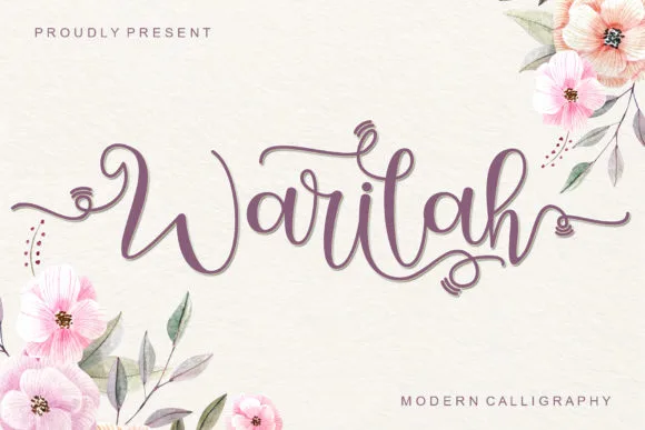 Warilah Font Warilah Font Poster 1