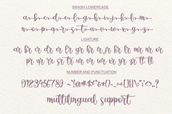 Warilah Font Poster 9