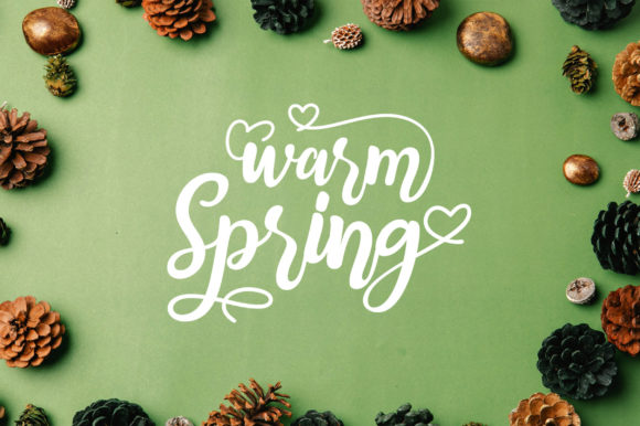 Warm Spring Font