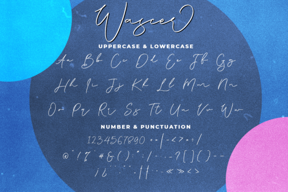 Wascer Font Poster 4