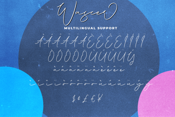 Wascer Font Poster 5