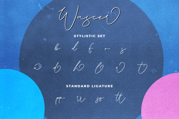 Wascer Font Poster 6