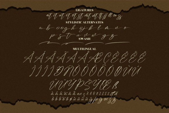 Washington Signature Font Poster 11