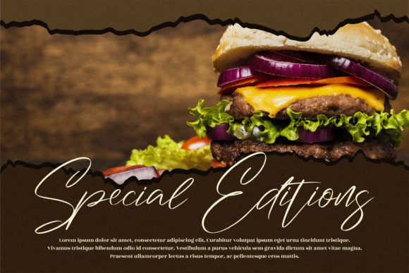 Washington Signature Font Poster 5