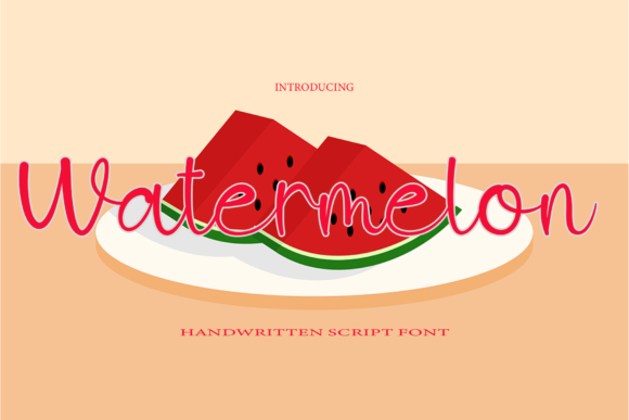 Watermelon Font