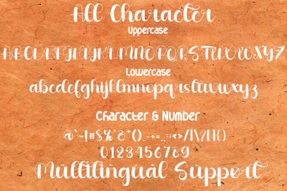 Wedding Font Poster 4