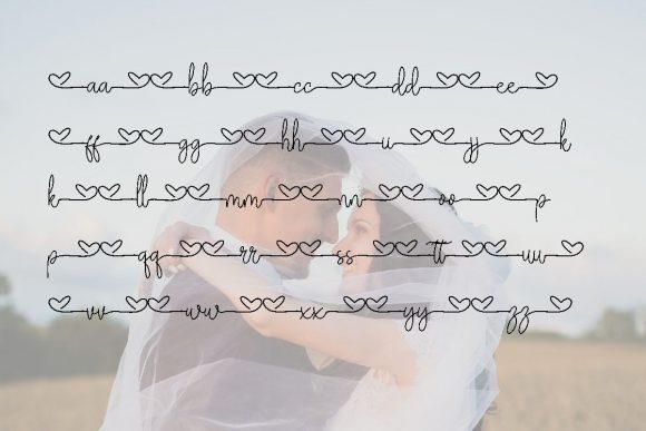 Wedding Font Poster 5