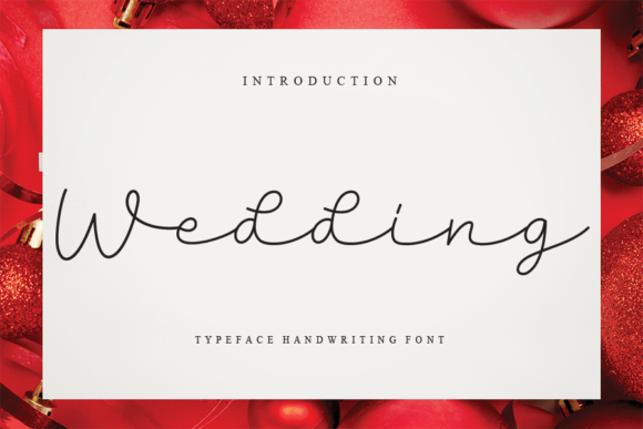 Wedding Font Poster 1