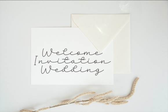 Wedding Font Poster 6
