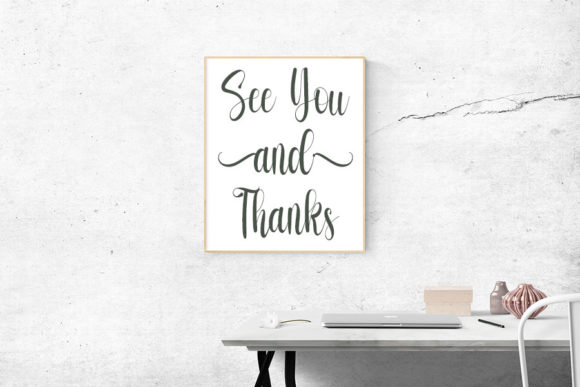 Wedding Celebrities Font Poster 6