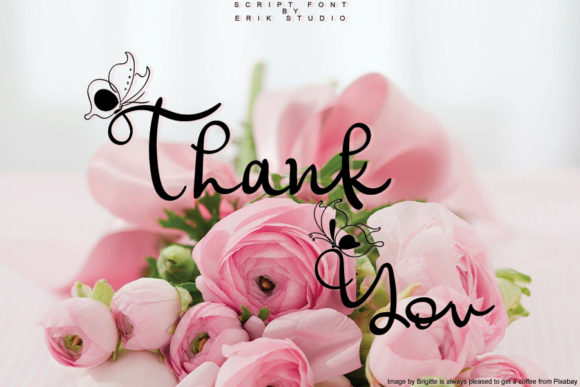 Wedding Day Font Poster 7