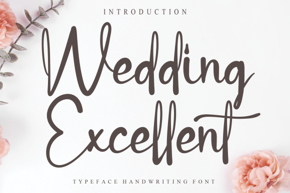 Wedding Excellent Font Poster 1