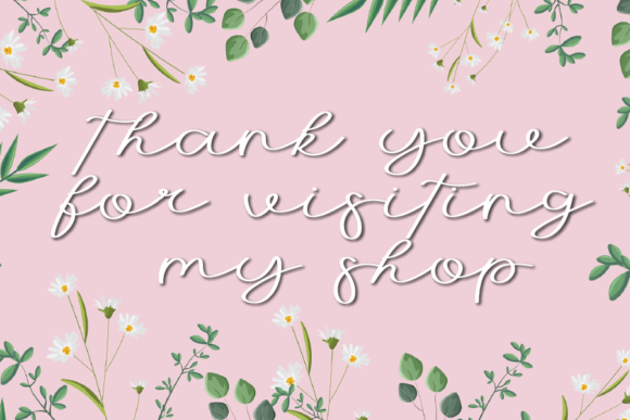 Wedding History Font Poster 4