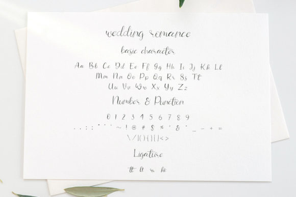 Wedding Romance Font Poster 5