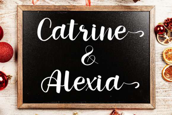 Wedding Signature Font Poster 2